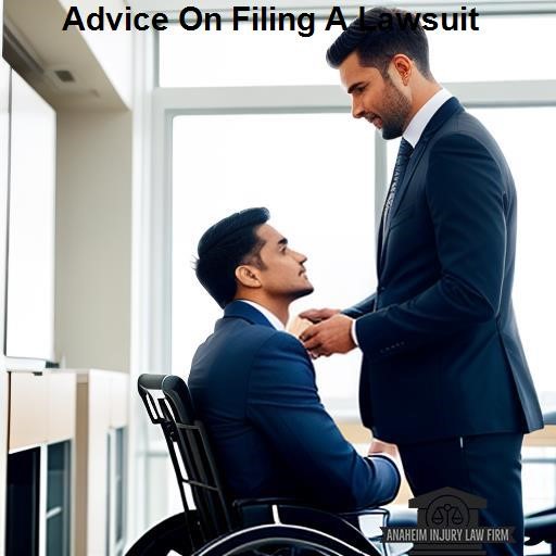 Anaheim Injury Law Firm Advice On Filing A Lawsuit